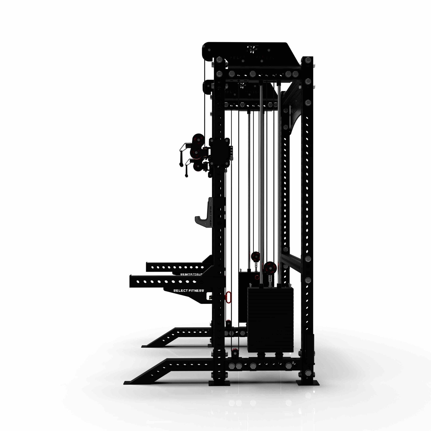 SF-3 Functional Half Rack – SelectFitnessCanada
