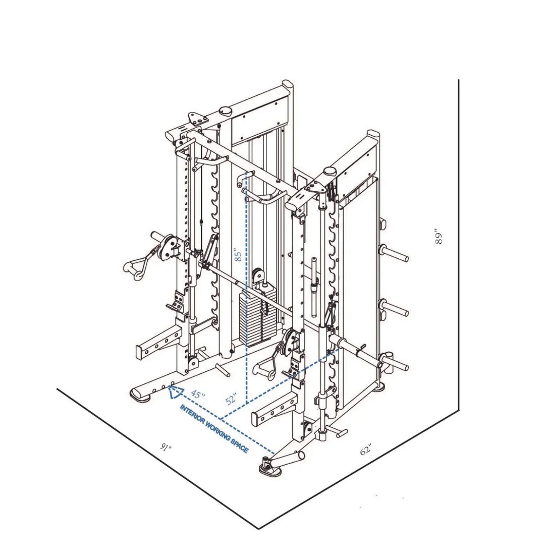 Ignite Series All In One Smith Machine – SelectFitnessCanada