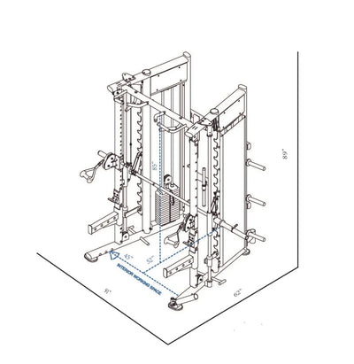 Ignite Series All In One Smith Machine